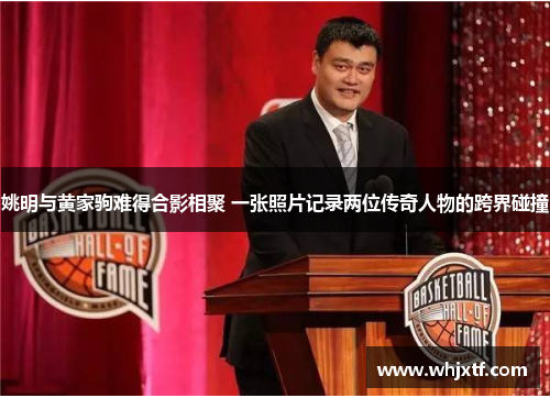 姚明与黄家驹难得合影相聚 一张照片记录两位传奇人物的跨界碰撞